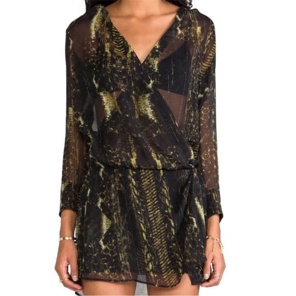 Revolve Iro Ruffled Dress - Picture 4 of 11